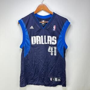 Vintage Dallas Mavericks Dirk Nowitzki Jersey Small